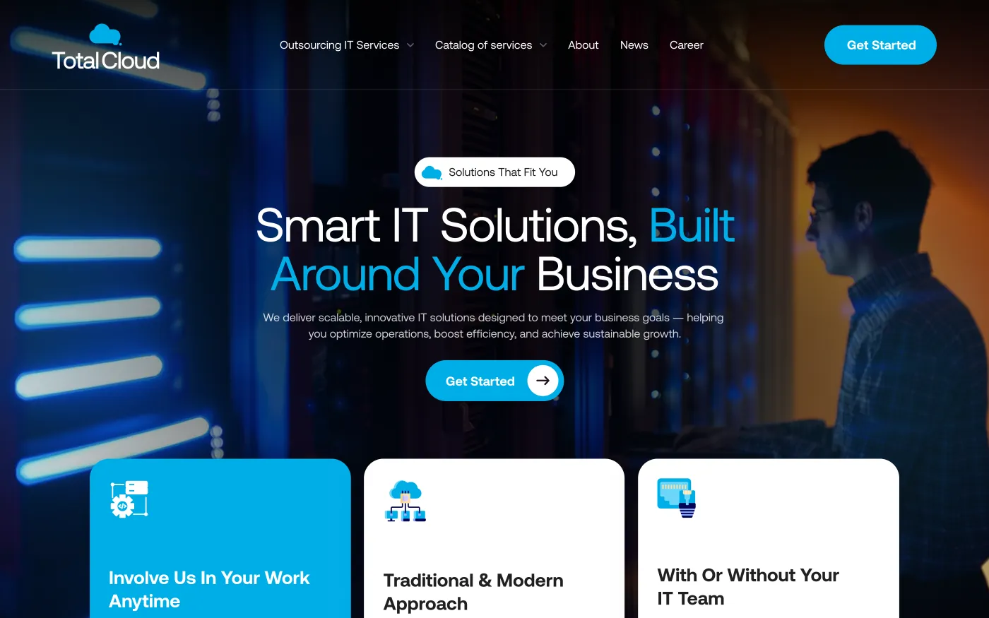 TotalCloud website